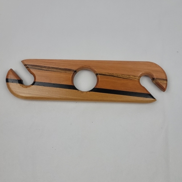 Elegant Wooden Wine Glass Holder - Picture 3 of 3